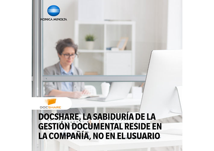 foto noticia Konica Minolta ofrece la tecnología DocShare para la transformación digital de las empresas.